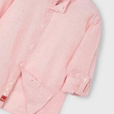 Camisa m/l cuello mao lino – CAMISAS