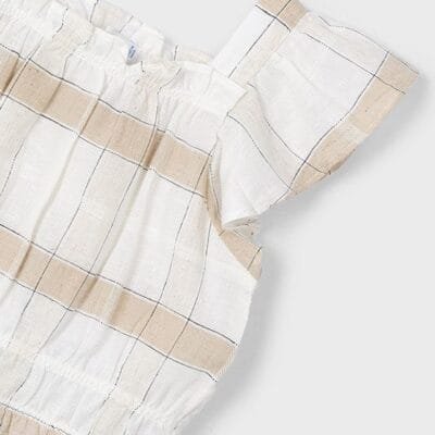 Bluson cuadros lino – MARCAS