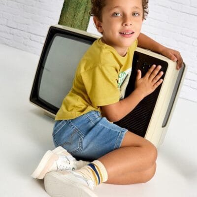 Bermuda soft denim jogger – MARCAS