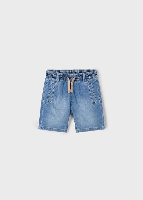 Bermuda soft denim jogger – MARCAS