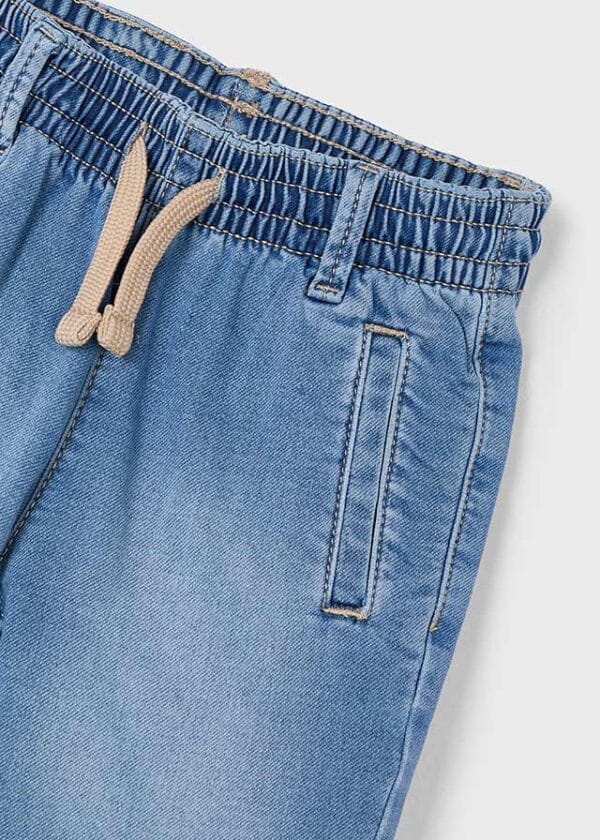 Bermuda soft denim jogger – MARCAS