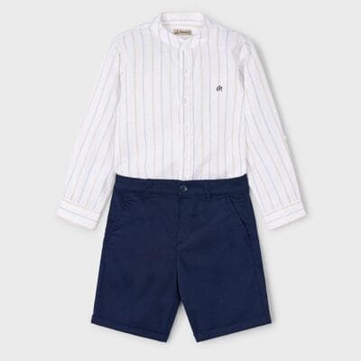 Conj. bermuda camisa m/l c/mao – MARCAS