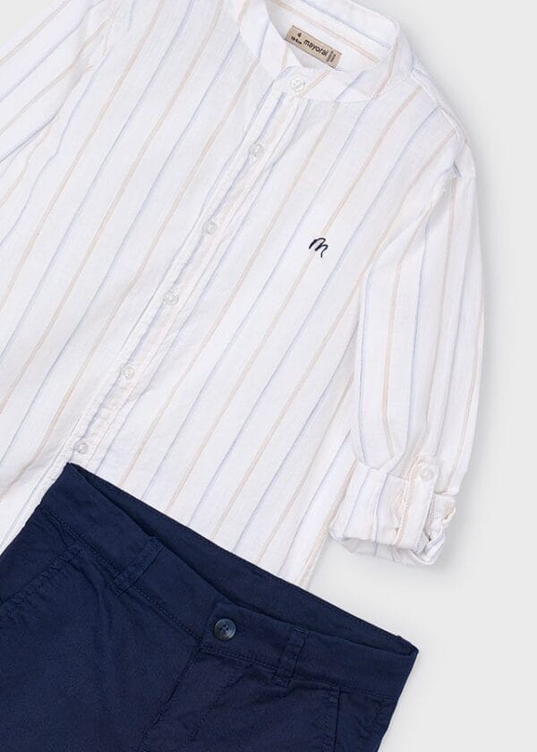 Conj. bermuda camisa m/l c/mao – MARCAS