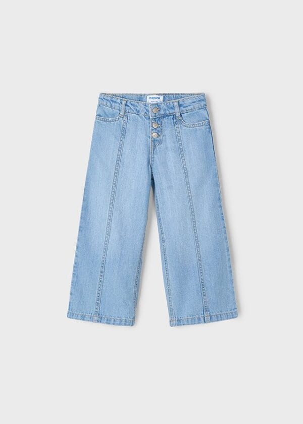 Pantalon largo denim fluido – MARCAS
