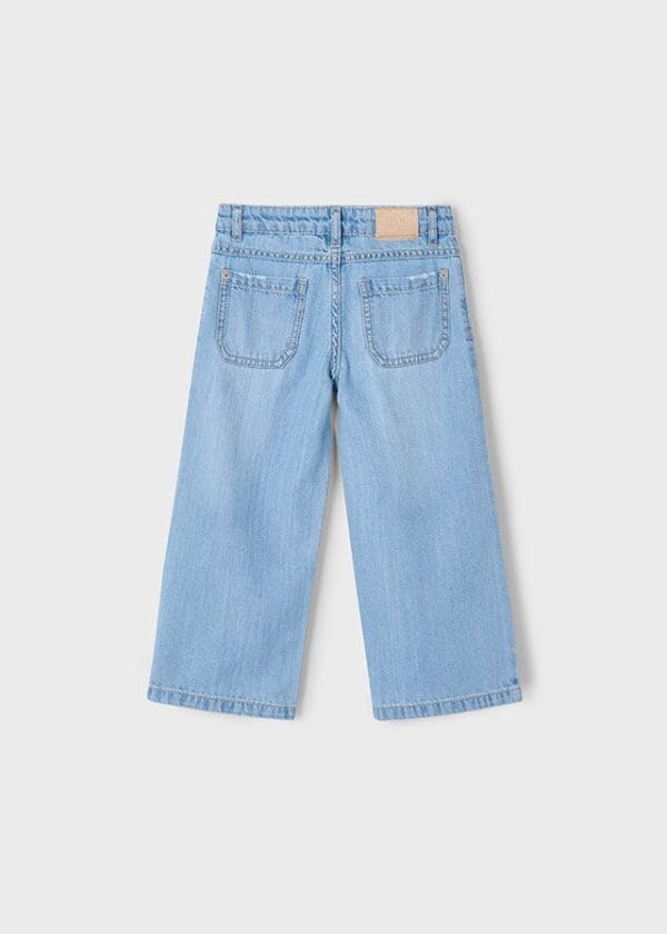 Pantalon largo denim fluido – MARCAS