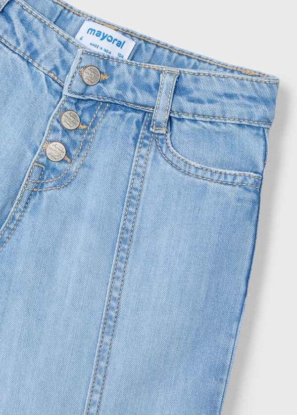 Pantalon largo denim fluido – MARCAS
