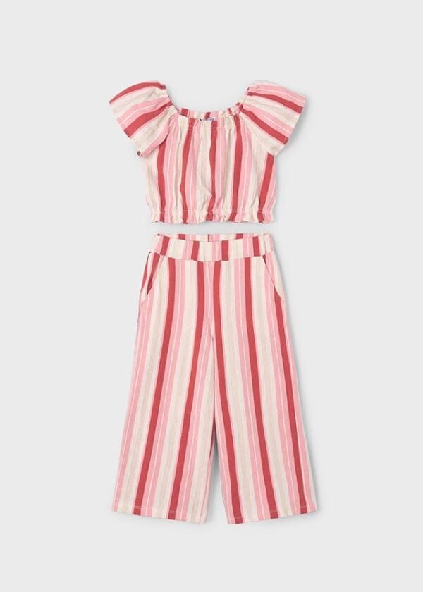 Conjunto pantalon largo rayas – MARCAS
