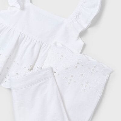 Conj. pantalon largo perforado – MARCAS