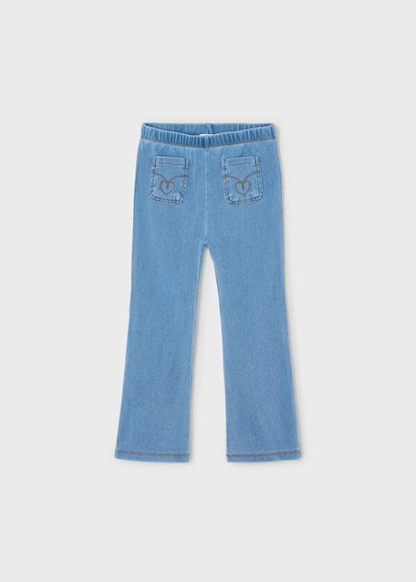 Leggings flare knit denim – MARCAS