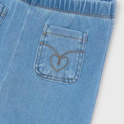 Leggings flare knit denim – MARCAS