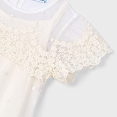 Vestido tul bordado – MARCAS