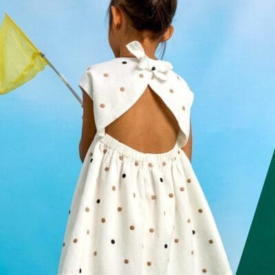 Vestido topos bordados – MARCAS