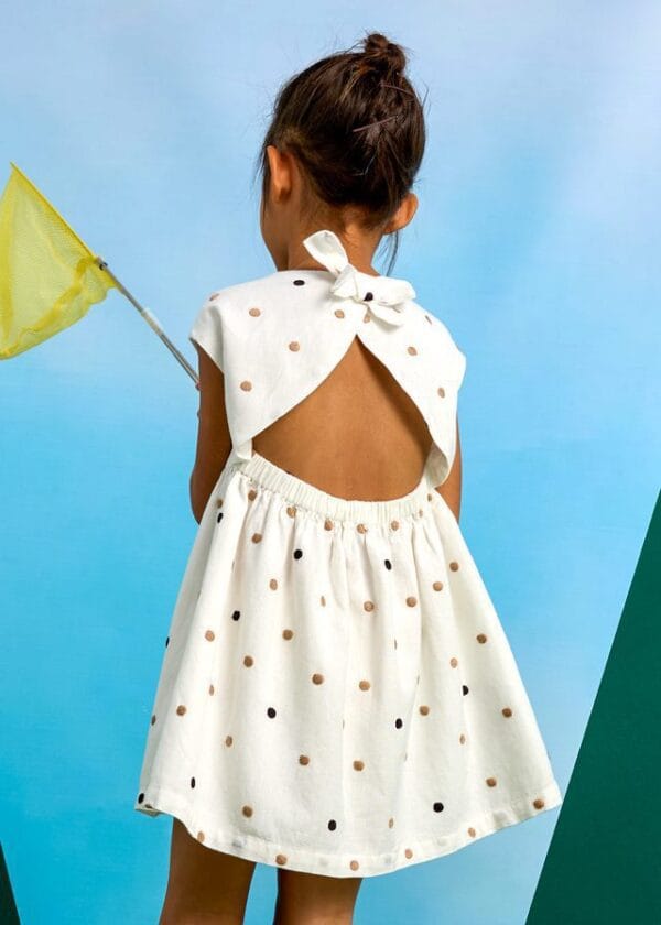Vestido topos bordados – MARCAS