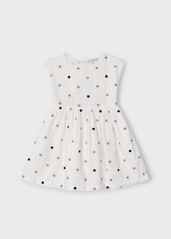 Vestido topos bordados – MARCAS