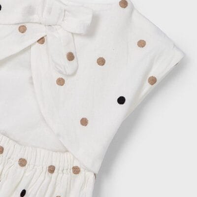 Vestido topos bordados – MARCAS