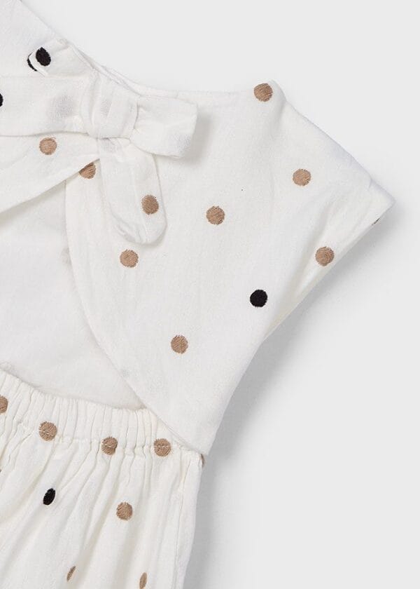 Vestido topos bordados – MARCAS