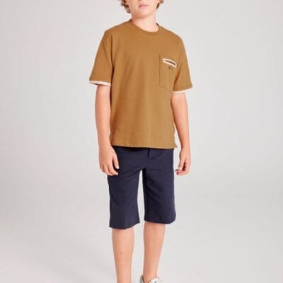 Camiseta m/c contrastes – MARCAS