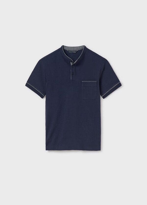 Polo m/c cuello mao – MARCAS