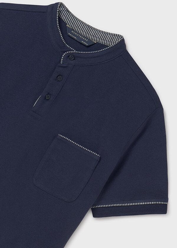 Polo m/c cuello mao – MARCAS