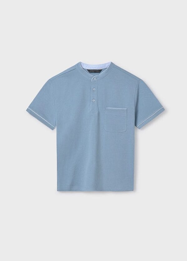 Polo m/c cuello mao – MARCAS