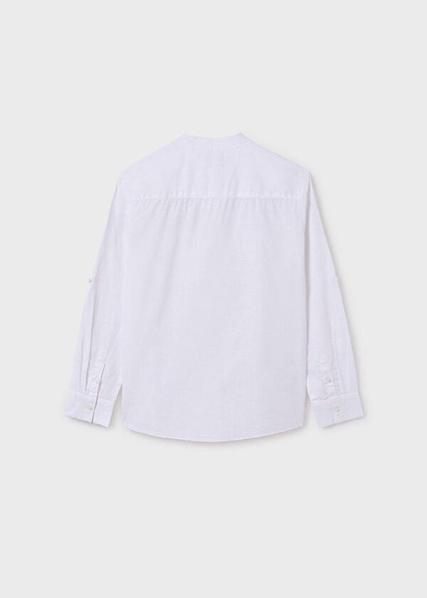 Camisa m/l cuello mao – MARCAS
