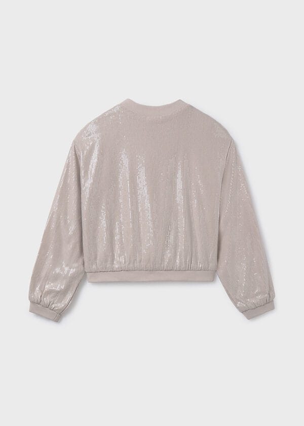Chaqueta bomber lentejuelas – MARCAS