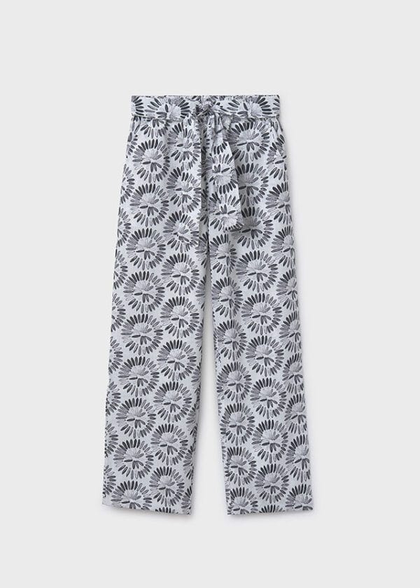 Pantalon largo estampado – MARCAS