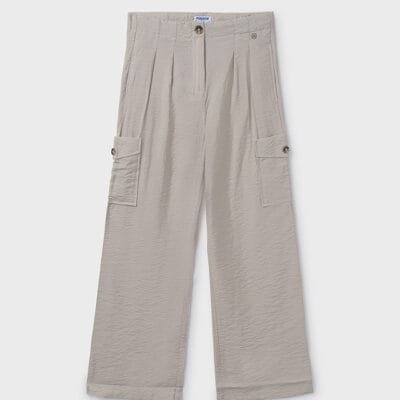 Pantalon largo fluido cargo – MARCAS