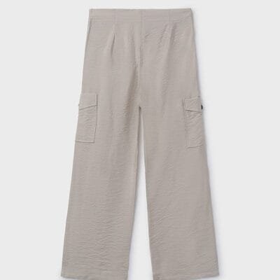 Pantalon largo fluido cargo – TEEN NIÑA