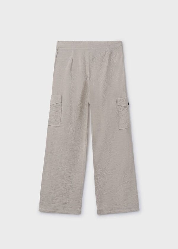 Pantalon largo fluido cargo – TEEN NIÑA