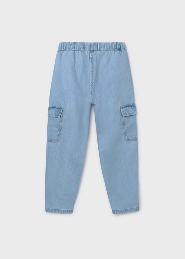 Pantalon largo tejano fluido – MARCAS