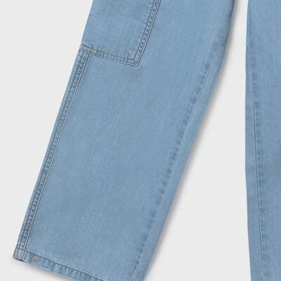 Pantalon largo tejano fluido – MARCAS