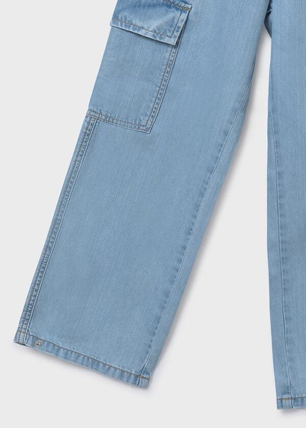 Pantalon largo tejano fluido – MARCAS