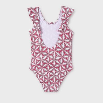 Bañador estampado volante – MARCAS