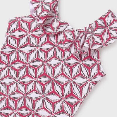 Bañador estampado volante – MARCAS