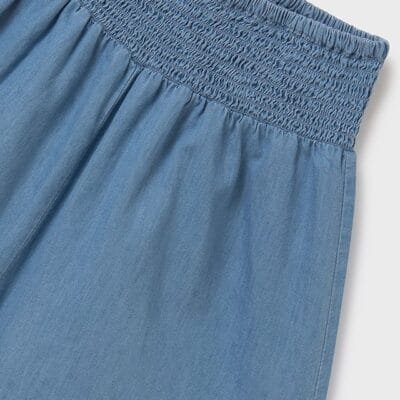 Falda pantalon tejanera fluida – MARCAS