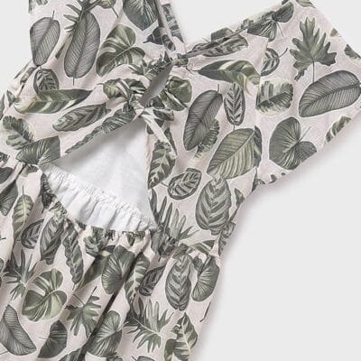 Vestido estampado espalda – MARCAS