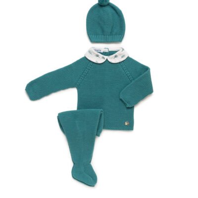 Conjunto 3 piezas cuello bebé – RECIEN NACIDOS