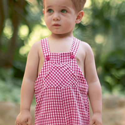 PETO CUADRO VICHY – RECIEN NACIDOS