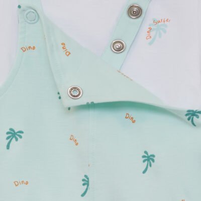 Conj. Peto palmeras niño – RECIEN NACIDOS