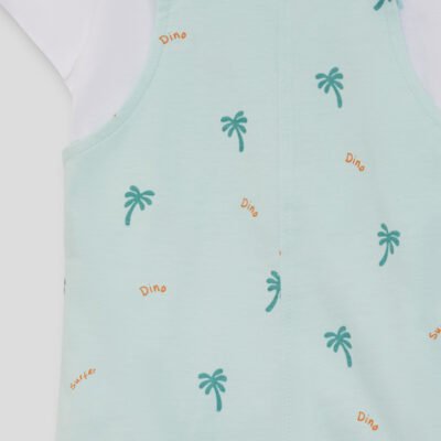 Conj. Peto palmeras niño – RECIEN NACIDOS