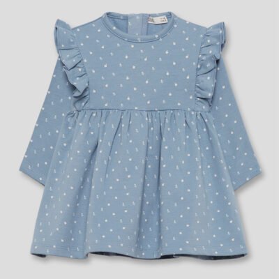 Vestido algodón florecitas – BEBÉ NIÑA