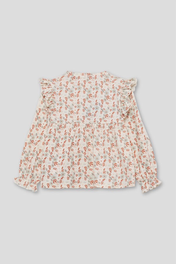 Camiseta niña volantes