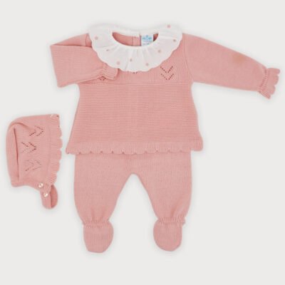 CONJ. 3/P POLAINA+JERSEY+ CAP FAM. AINHOA – RECIEN NACIDOS