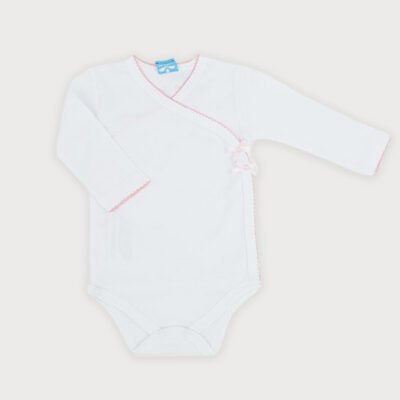 BODY M/L CRUZADO LACITOS – RECIEN NACIDOS