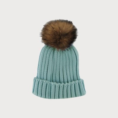 GORRO POMPON PELO – BEBÉ NIÑO