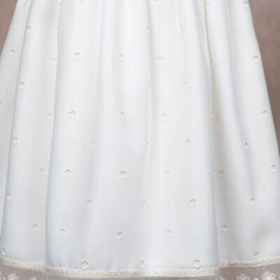 Vestido Jacquard Topos – BAUTIZO