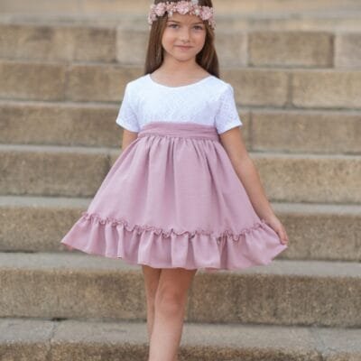 VESTIDO CEREMONIA BORDADO – MARCAS