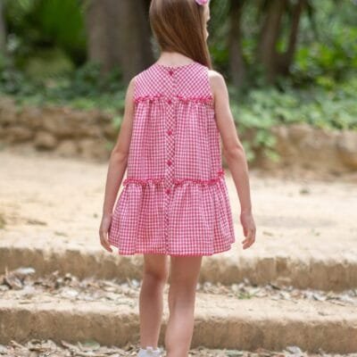 VESTIDO CUADRO – HERMANOS CONJUNTADOS