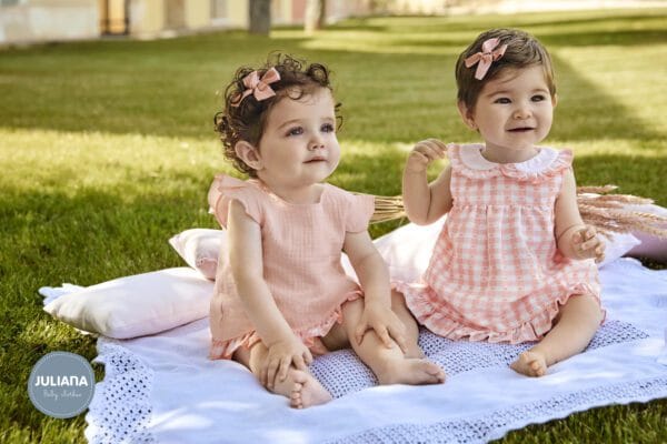 vestido con braga cuadritos – RECIEN NACIDOS